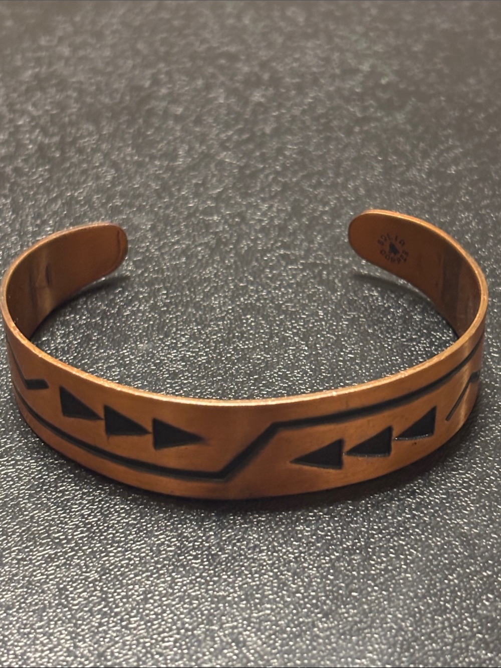 Copper Geometric Cuff Bracelet Southwestern Copper Jewelry Bell Trading Jewelry